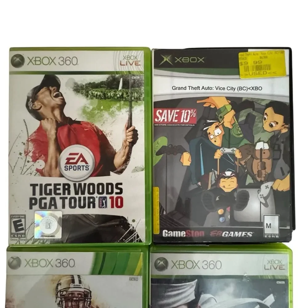Bundle of XBox and XBox 360 Games 5 Total